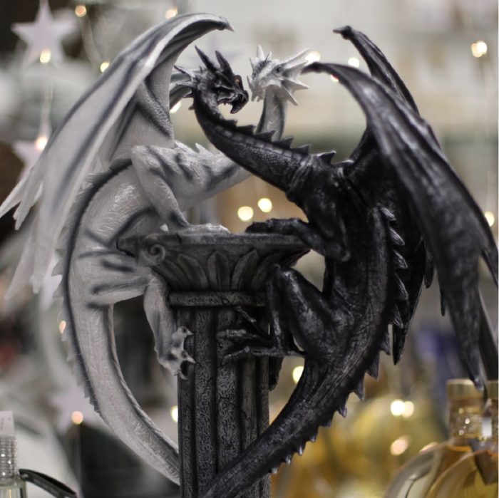 Statue Dragons Ying & Yang 50 CM