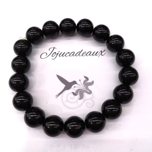 Bracelet tourmaline noire 10 mn