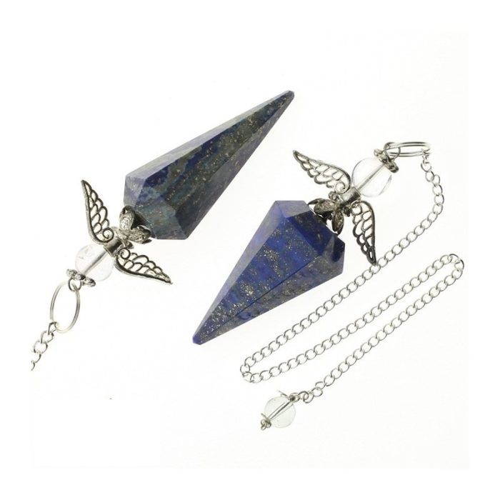Pendule en pierre naturelle Lapis lazuli