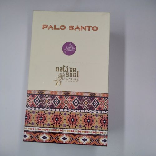 Bâtonnets d’Encens Native Soul Palo Santo 12 x 15 gr