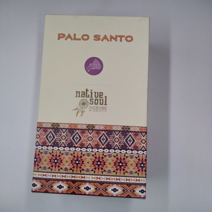 Bâtonnets d’Encens Native Soul Palo Santo 12 x 15 gr