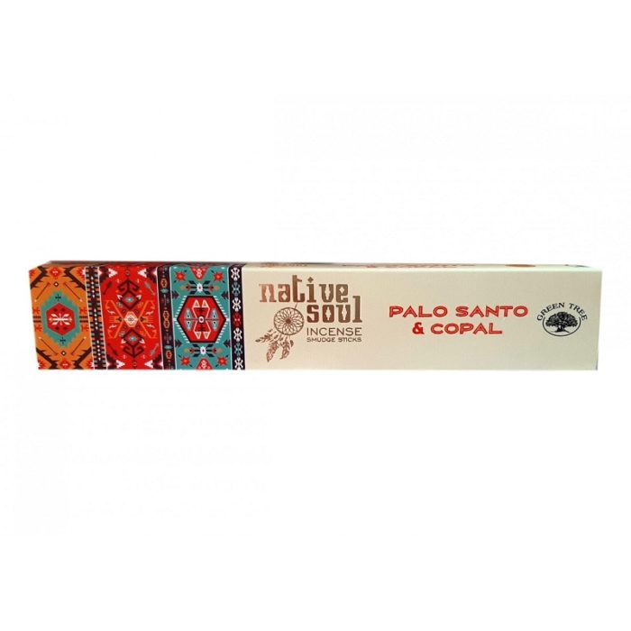 Bâtonnets d’Encens Native Soul Palo Santo et Copal 1 x 15 gr