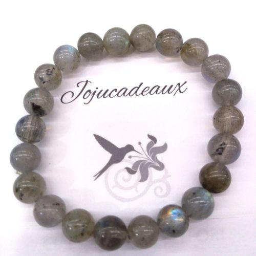 Bracelet Labradorite 8 mn