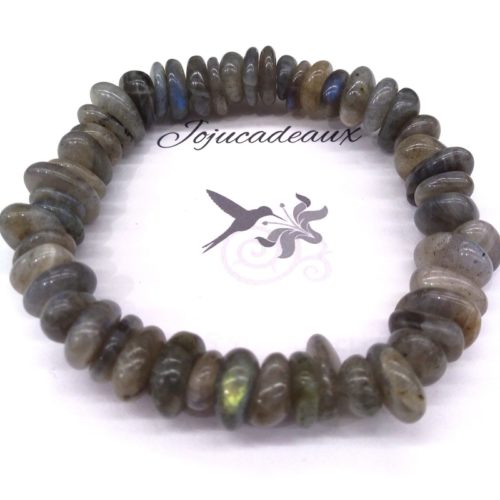 Bracelet Labradorite style baroque