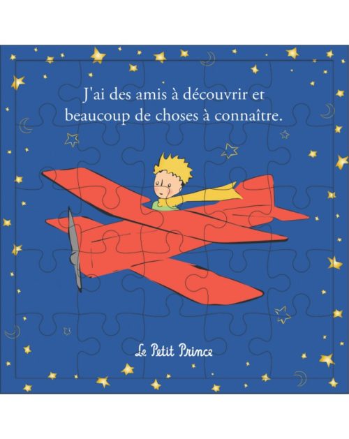 Carte puzzle Le Petit Prince RACHEL ELLEN